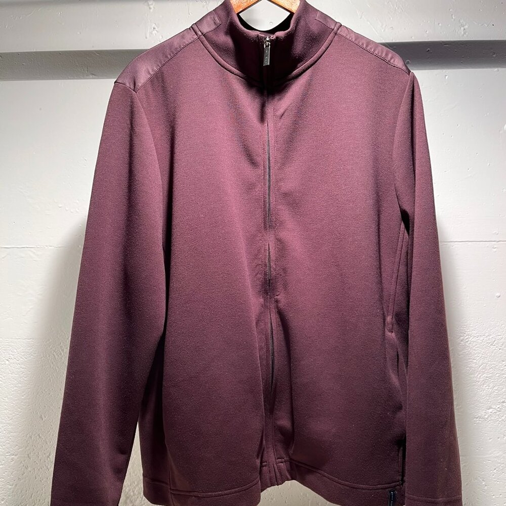 Perry Ellis Men's Stretch Full Zip Jacket - Picture 3 of 9